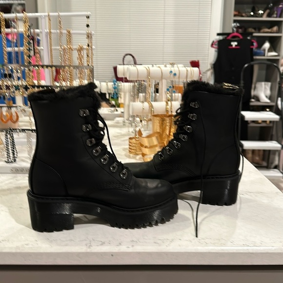 Dr. Martens Shoes - Dr. Martens black AirWair combat boots size 7